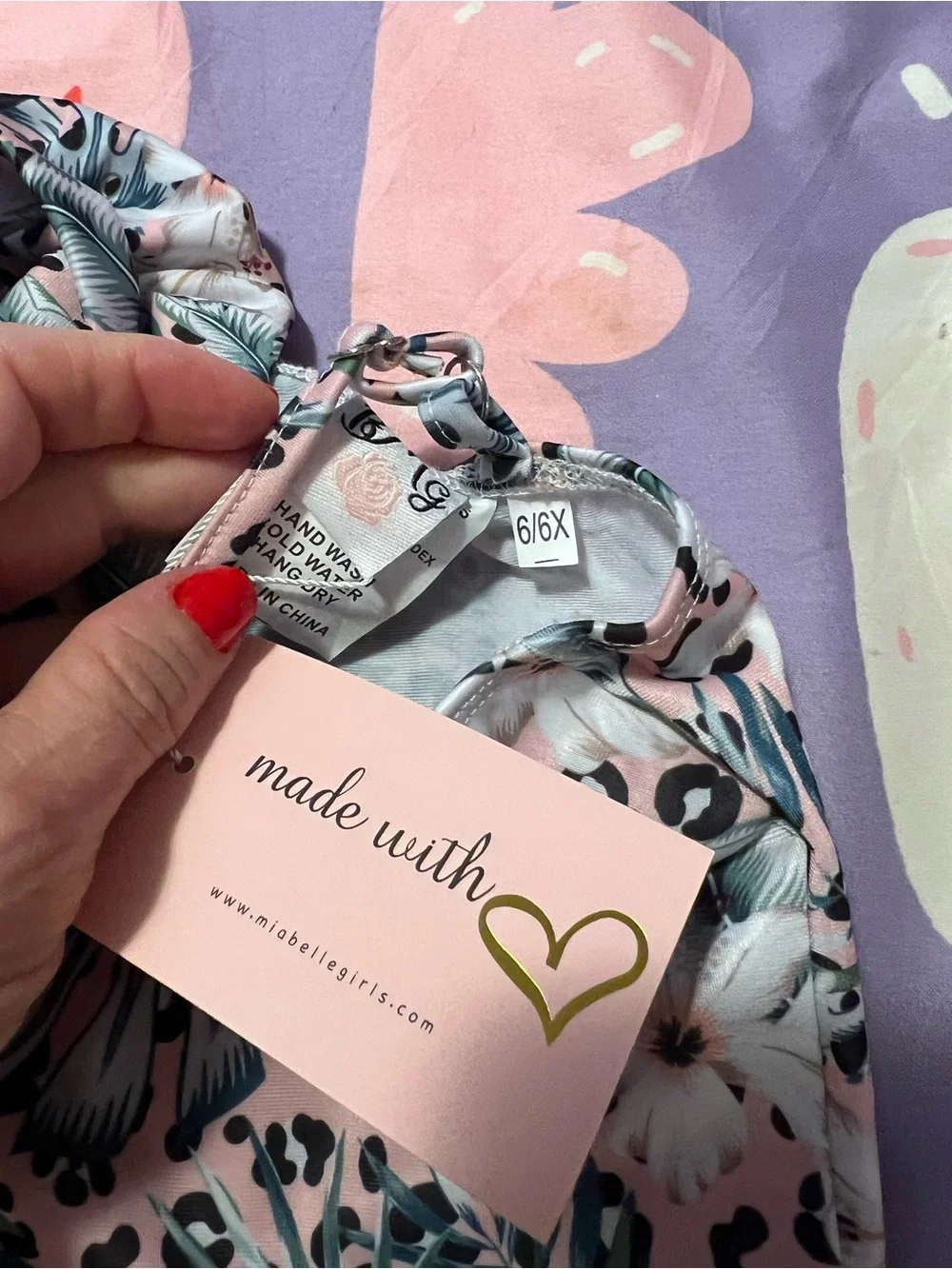 Adorable swimsuit, leopard and floral! NWT